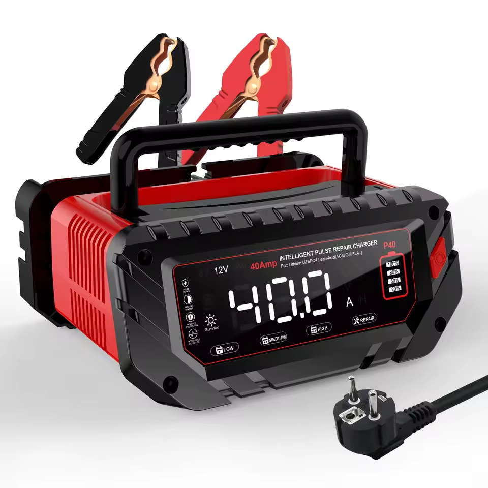 Зарядний пристрій HTRC P40 для акумуляторів 6V/12V/24V різних типів 40А (0011661)