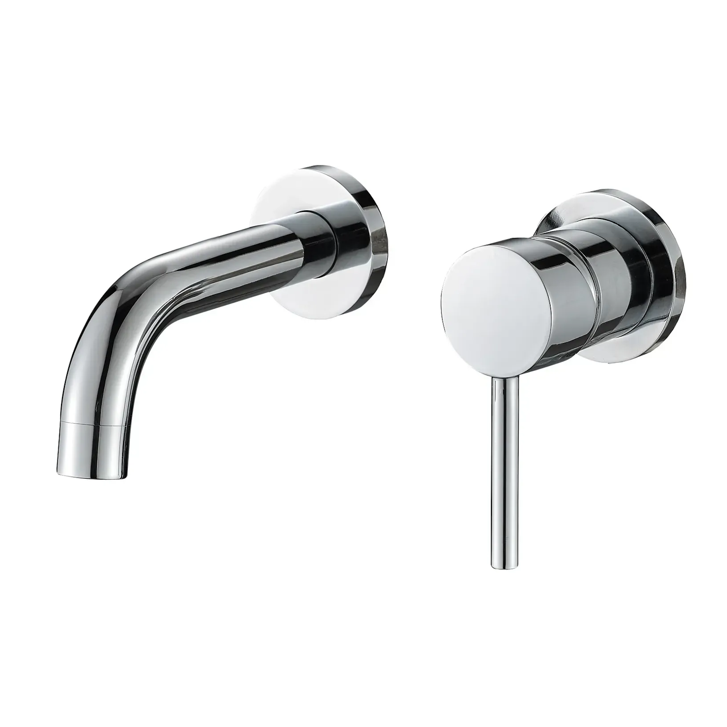 Смеситель для раковины VBI Milano скрытого монтажа Хром (VBI-050102CH)