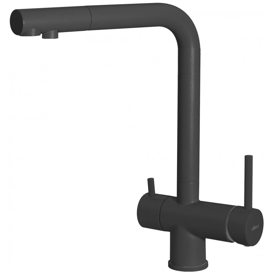 Смеситель для кухни ELLECI TOURMALINE T01 Nero 40 Черный (18909)