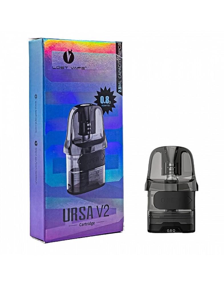 Картридж Lost Vape Ursa V2 2,5 мл Coil 0,8 Ом (16772) - фото 2