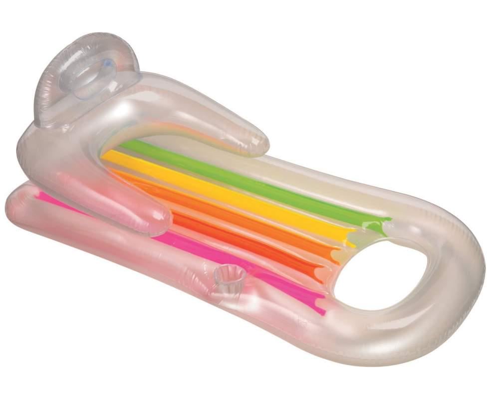 Надувное кресло-матрас для плавания Intex 58802