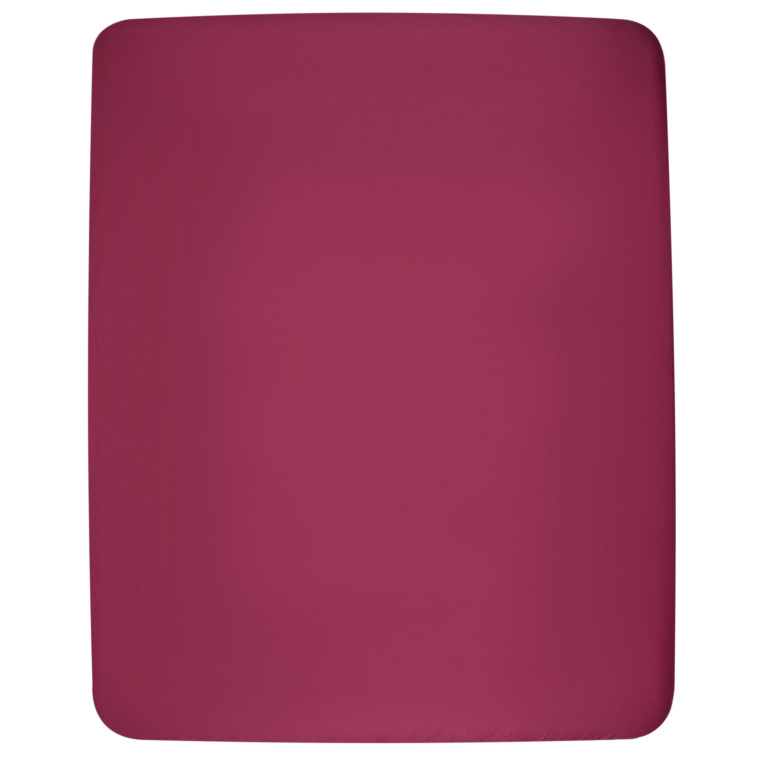 Простынь на резинке Ardesto Mix&Match 160х200/30 см Бордовый (ART1620FSR) - фото 1