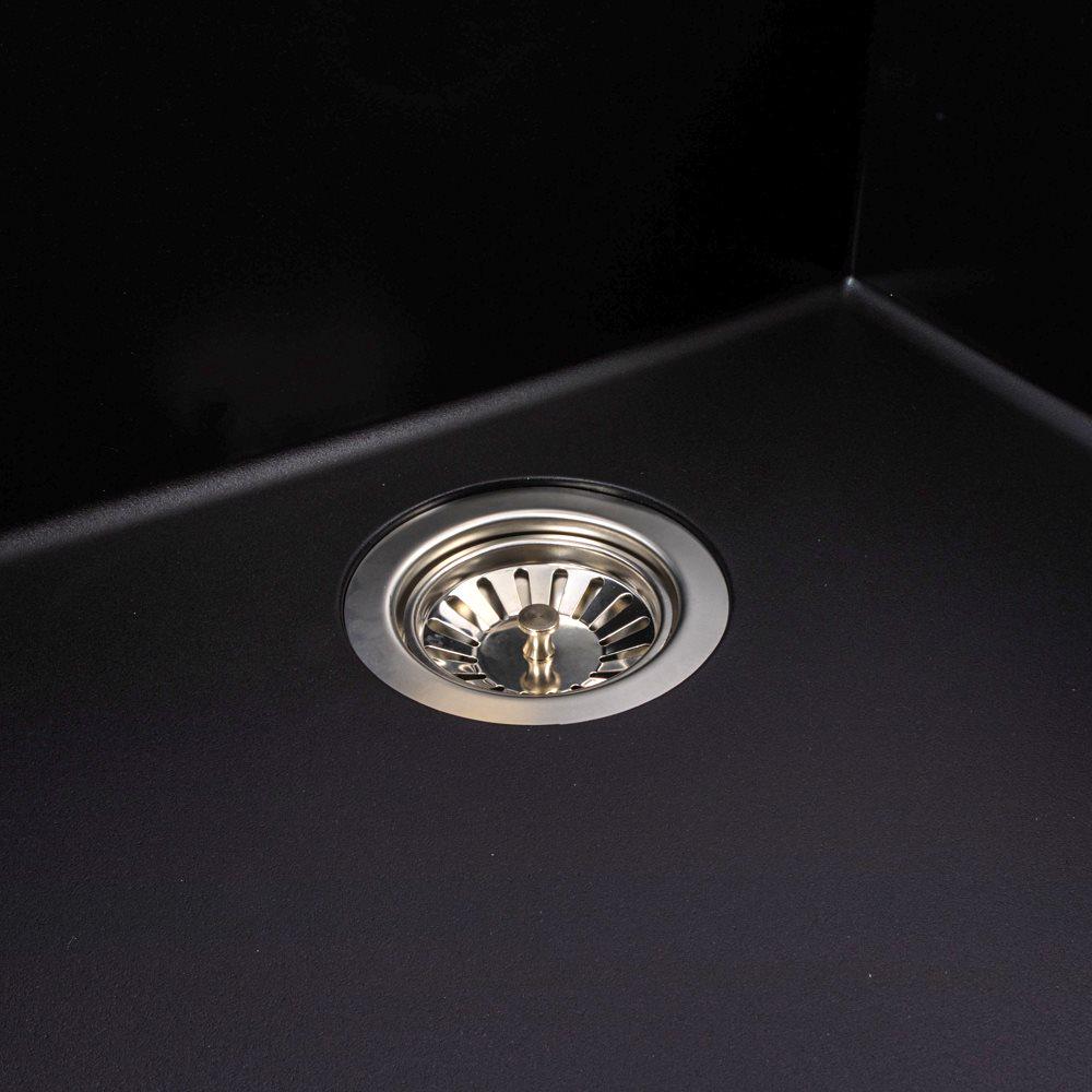 Мийка гранітна Valeso 5050 GALAX/змішувач Q411MB/сифон (000051065) - фото 6 Мийка гранітна Valeso 5050 GALAX/змішувач Q411MB/сифон (000051065) - фото 6