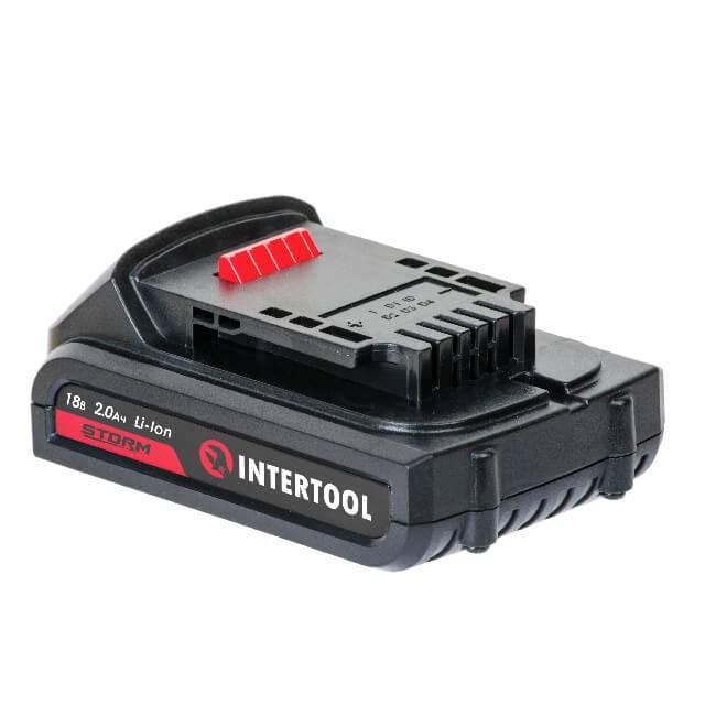 Акумулятор для дриля-шуруповерта Intertool WT-0332 Li-Ion 18 В 2,0 Ач WT-0328/WT-0331 (129918) Акумулятор для дриля-шуруповерта Intertool WT-0332 Li-Ion 18 В 2,0 Ач WT-0328/WT-0331 (129918)