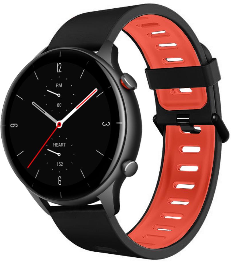 Ремешок Traf для Amazfit GTR 2 Black/Red (20449)