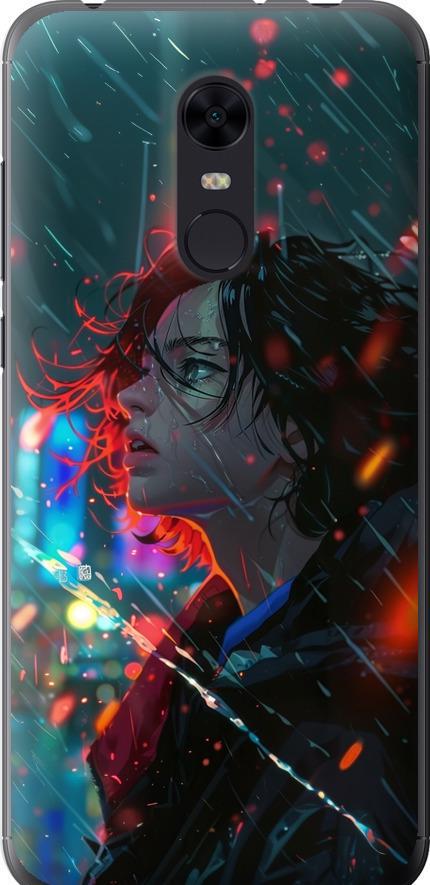 Чехол на Xiaomi Redmi 5 Plus Ночные огни (6096u-1347-42517)