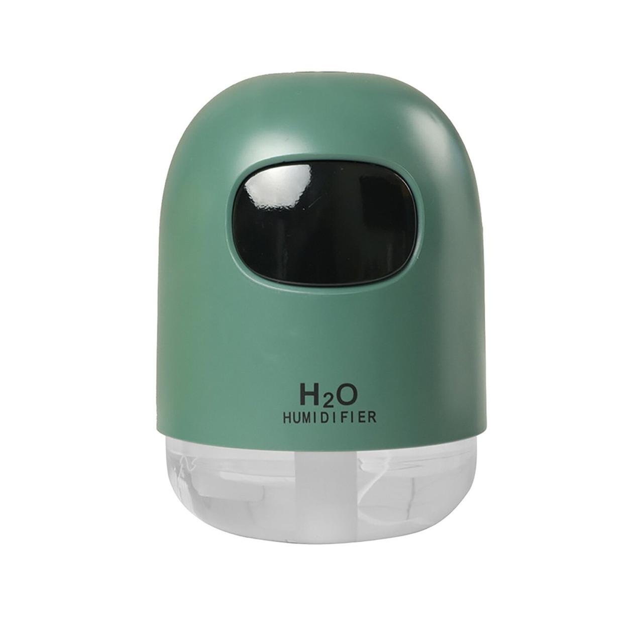 Зволожувач повітря PRC Humidifier H2O міні 200 мл Зелений - фото 1