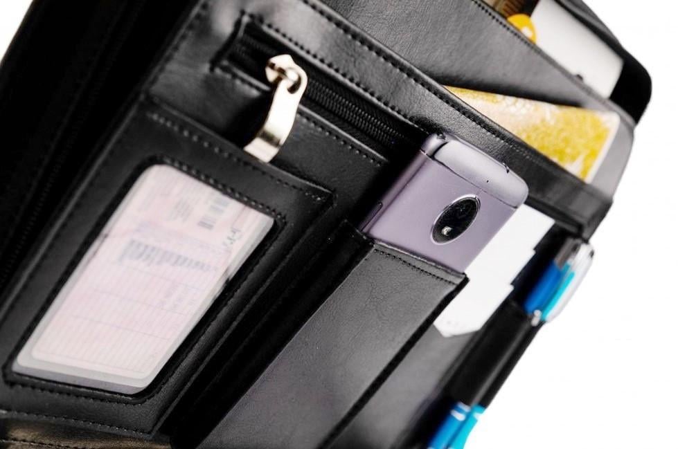 Папка для документов А4 35х26х4,5 см Черный - фото 10 Папка для документов А4 35х26х4,5 см Черный - фото 10