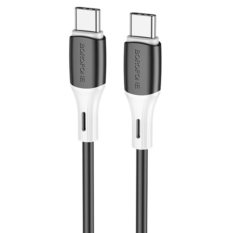Кабель дата Borofone BX79 Type-C Type-C 1 м Black (00000057079_2) Кабель дата Borofone BX79 Type-C Type-C 1 м Black (00000057079_2)