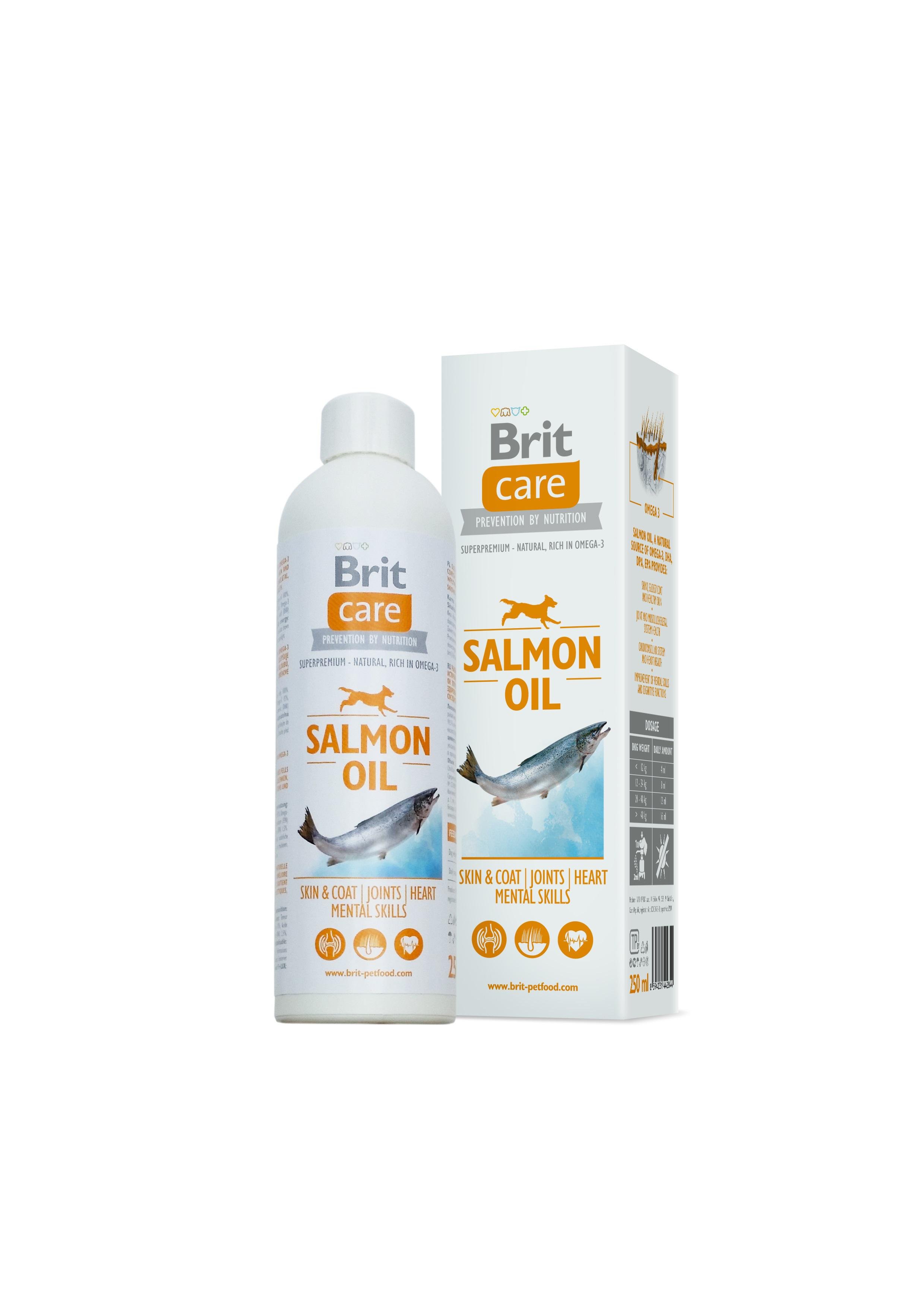 Масло лосося Brit Care Salmon Oil 250 мл - фото 1