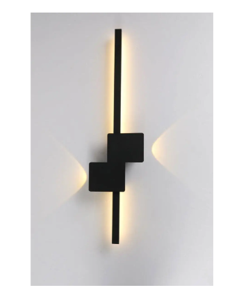 Бра настінне Valeso світлодіодне 28W Чорний (G H14 BK 28W) - фото 2