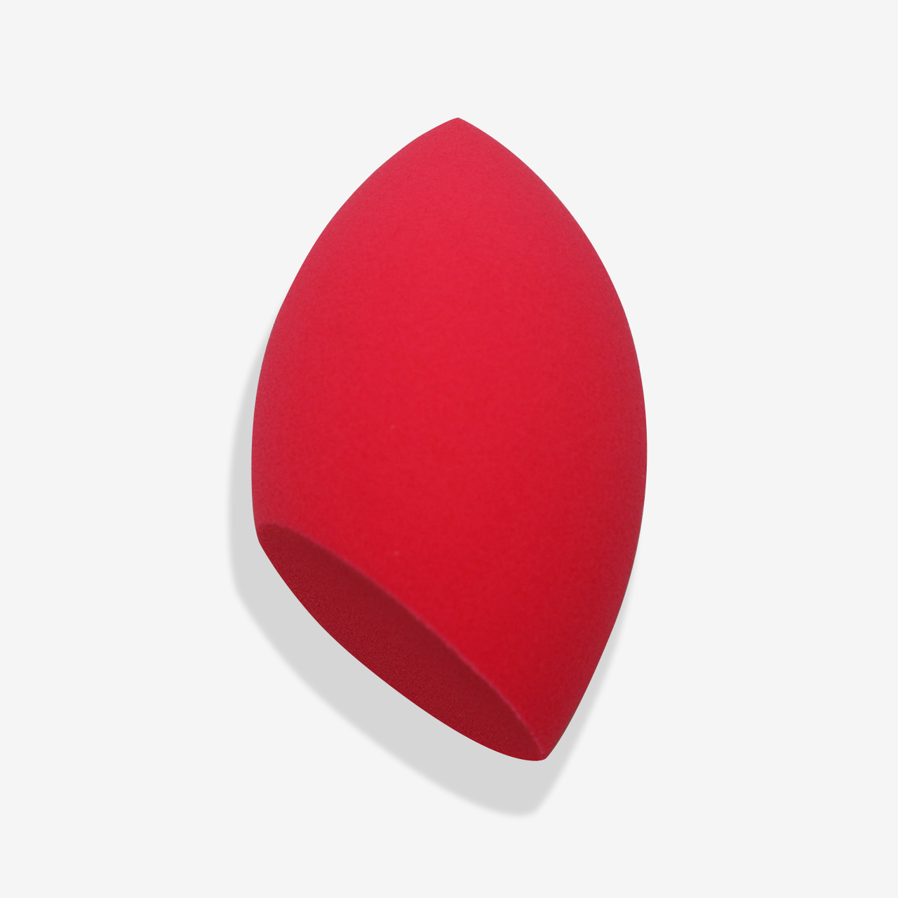 Спонж б'юті блендер форма зрізана крапля Червоний (21-10-1486-ЗК-Ч)