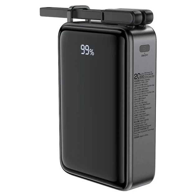Повербанк ACEFAST M4 PD67W 20000 mAh Black (KST-6974316282723) Повербанк ACEFAST M4 PD67W 20000 mAh Black (KST-6974316282723)