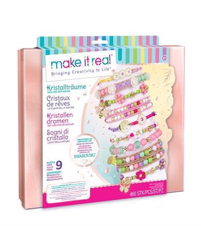 Набір для створення шарм-браслетів Make it Real Казкова природа 460 елементів (MR1724)