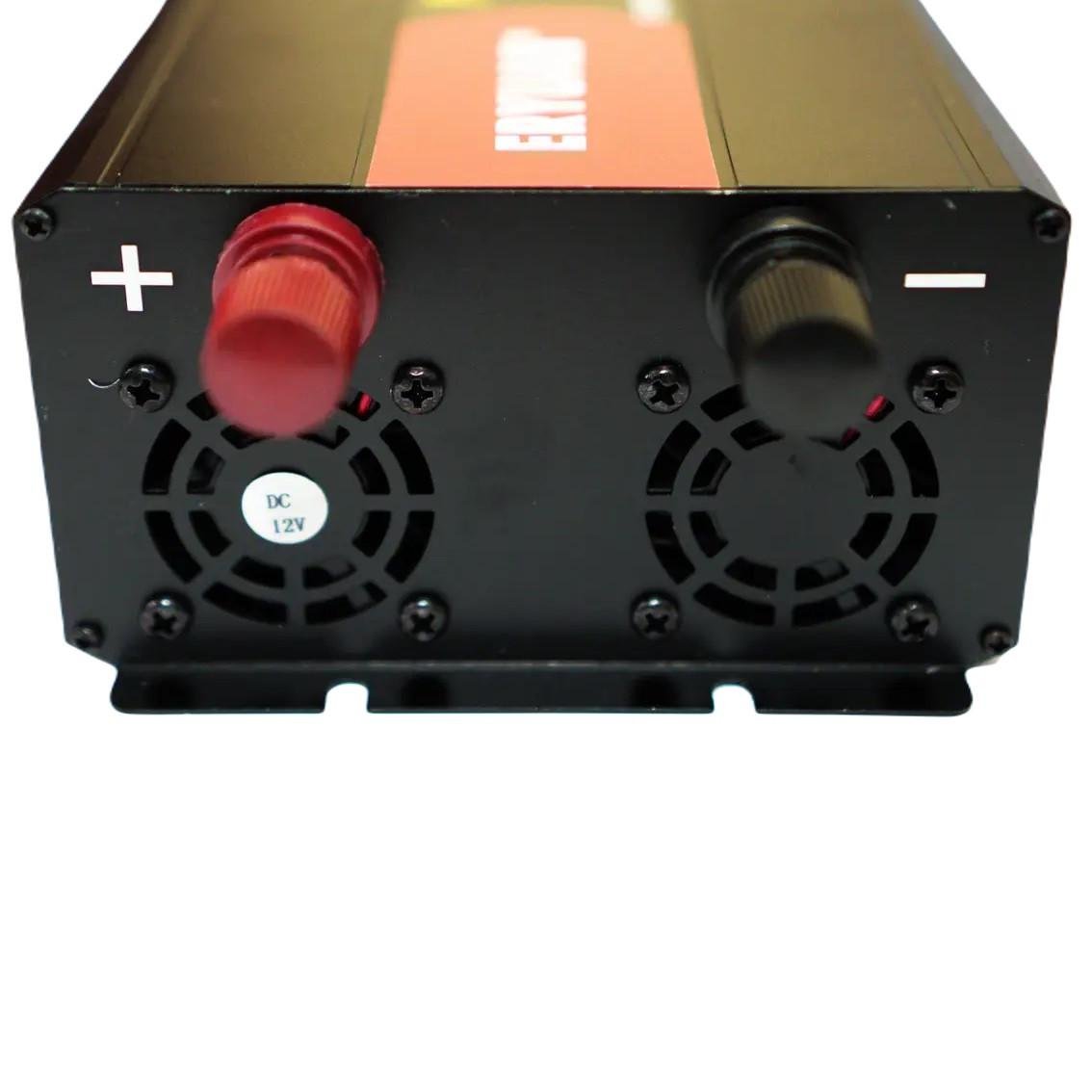 Преобразователь напряжения Eryuan 5000 W LCD DC/AC 12-220 V с чистой синусоидой и вольтметром Black (2024911630) - фото 3 Преобразователь напряжения Eryuan 5000 W LCD DC/AC 12-220 V с чистой синусоидой и вольтметром Black (2024911630) - фото 3