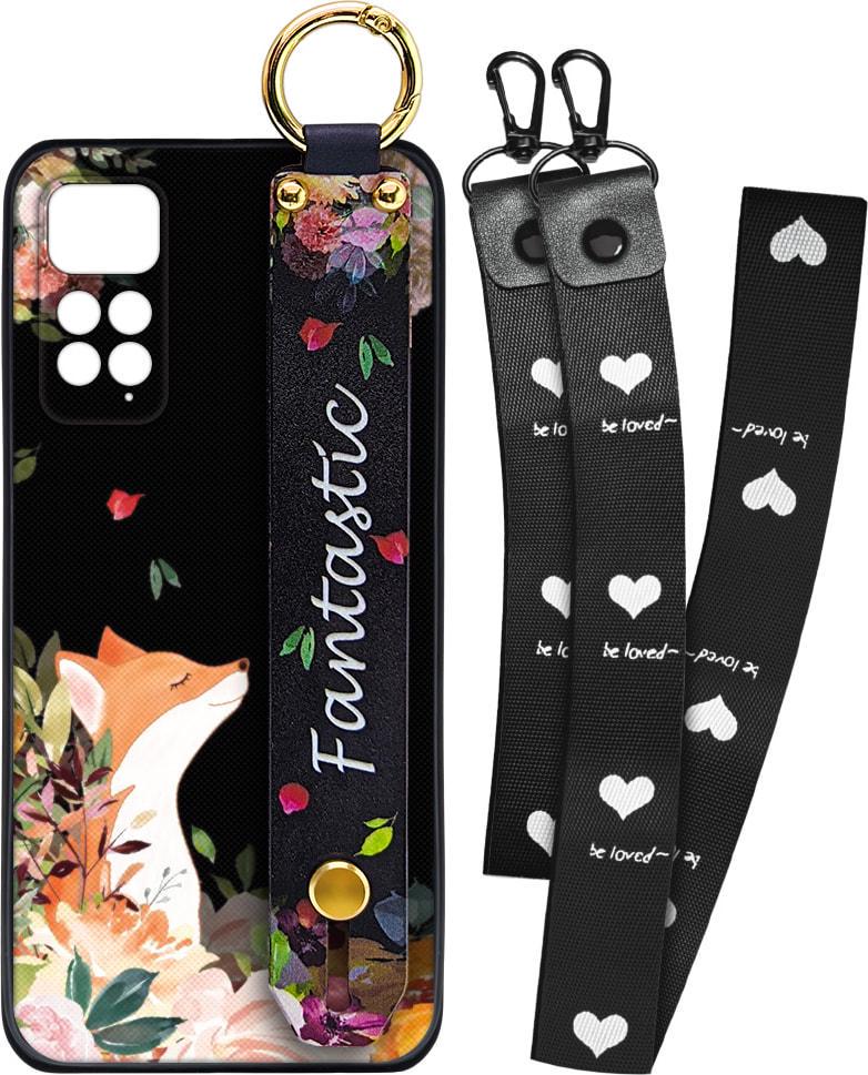 Чехол SHLab Xiaomi Redmi Note 11S Fantastic + два ремешка с карабином (32149)