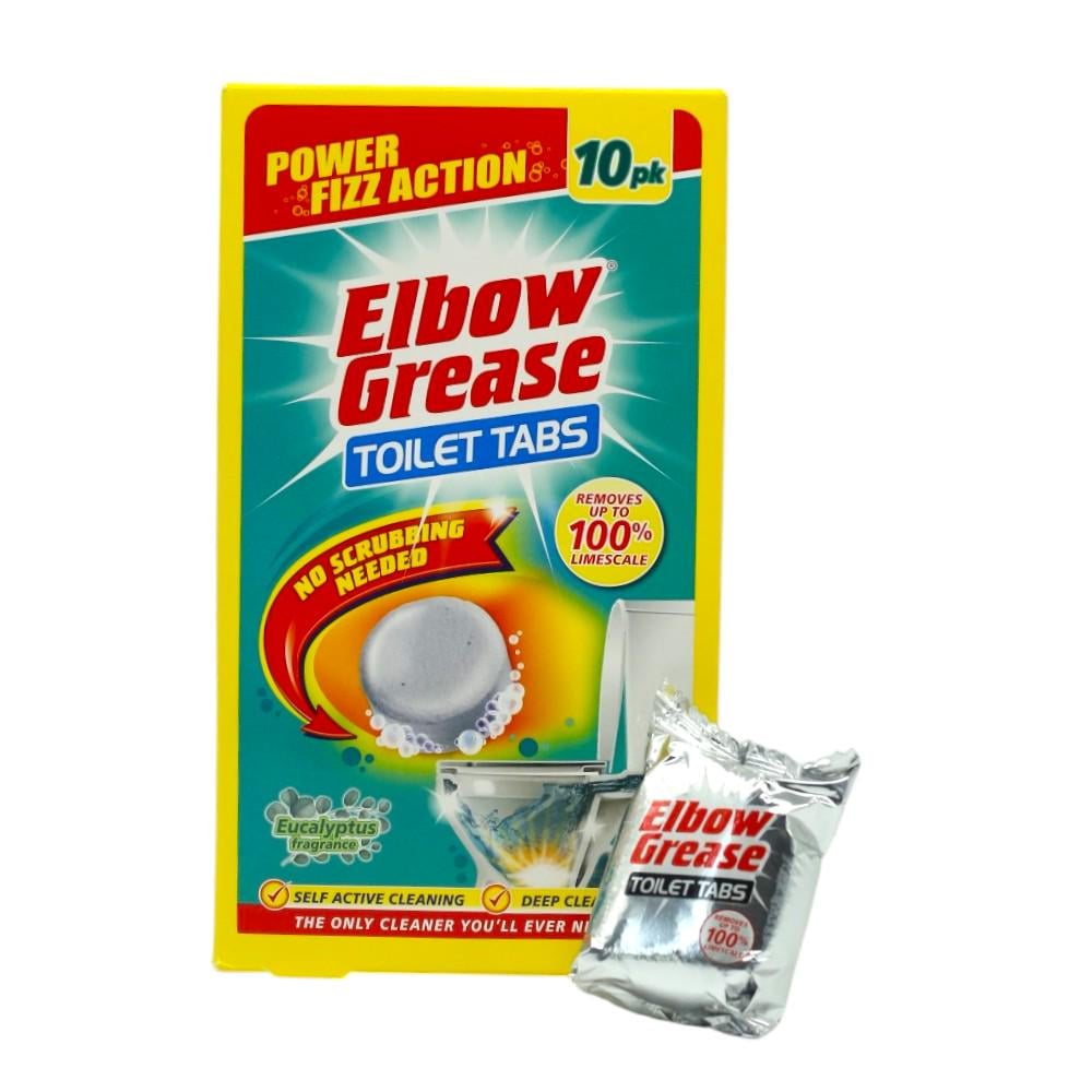 Таблетки для чистки унитаза Elbow Grease Эвкалипт 10x30 г (НФ-00008917)