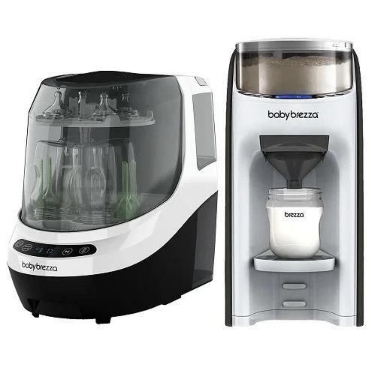 Машина для приготування дитячої суміші Baby Brezza Formula Pro Advanced та машина для миття пляшечок 3 в 1 Baby Brezza Bottle Washer Pro