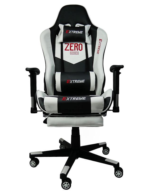 Кресло компьютерное геймерское Extreme Zero Черный/Белый (10629781) - фото 6 Кресло компьютерное геймерское Extreme Zero Черный/Белый (10629781) - фото 6