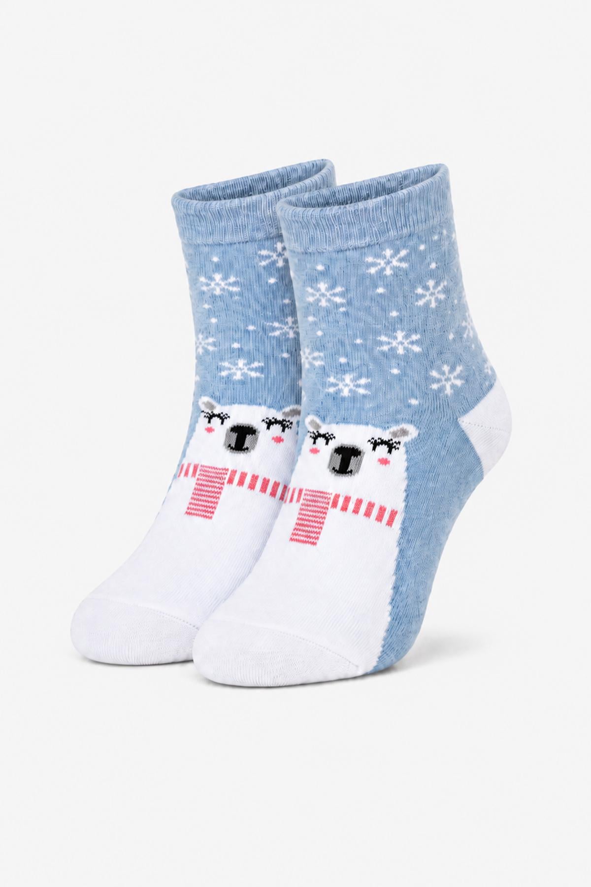 Носки средние для девочки Yuki ЦБ-00286700 р. 31-34 Голубой (SKT001091103)