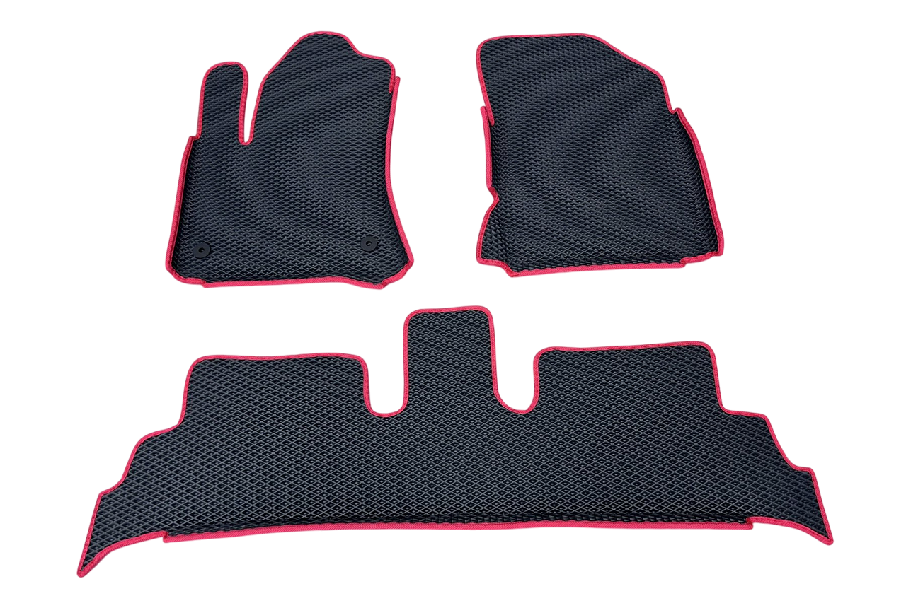 Коврики EVA с бортиками в салон для Citroen C4 Picasso 2007 гг. Черный (1984983552)