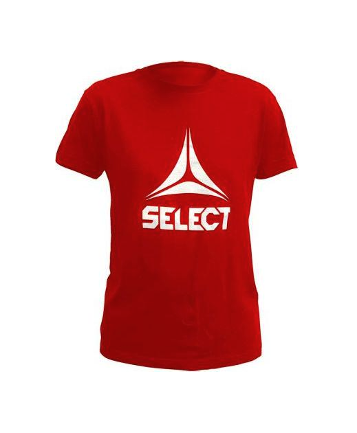 Футболка Select T-Shirt Basic with big Select logo 3XL Красный (632650-278)