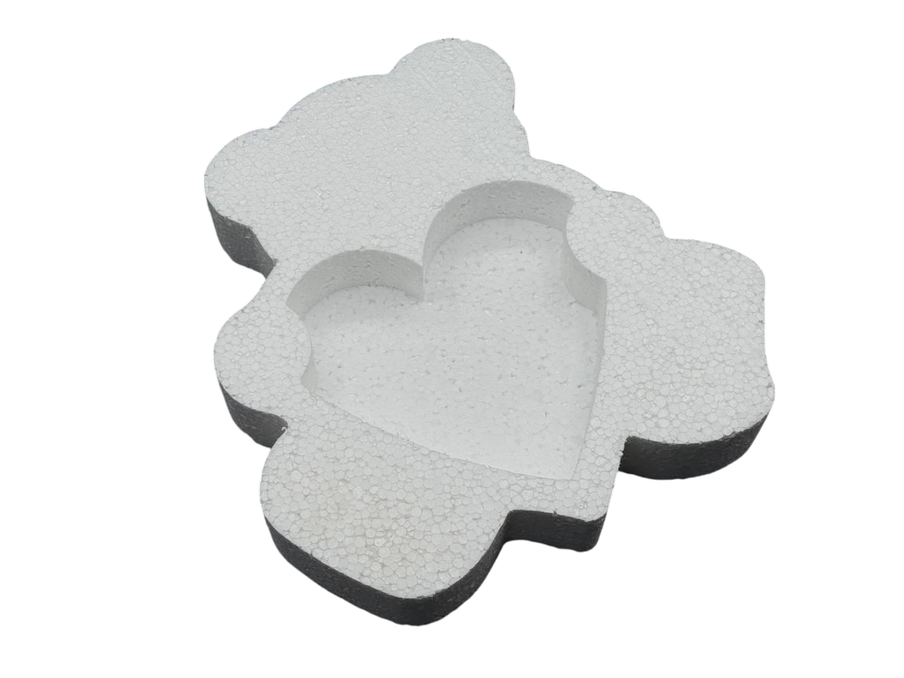 Пенобокс для декорирования пенопластовая заготовка для рукоделия 29х28,5 см Белый (PNB-058)