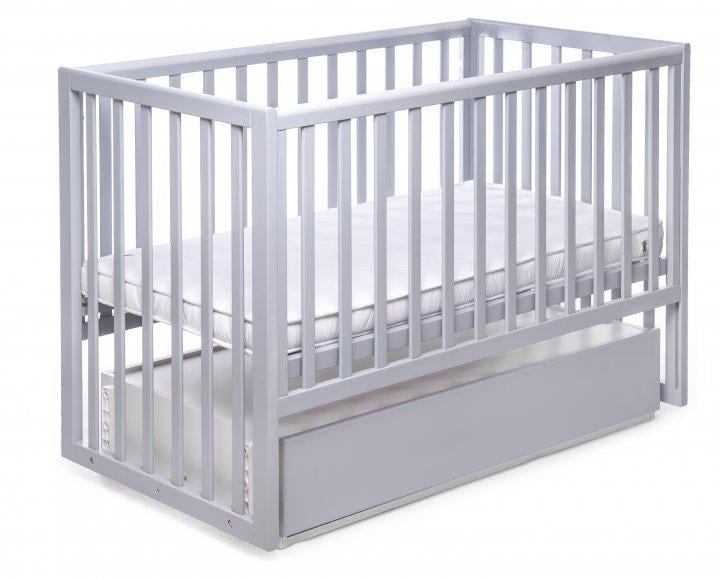 Ліжечко трансформер дитяче CHARIVNE з ящиком Сірий Ліжечко трансформер дитяче CHARIVNE з ящиком Сірий