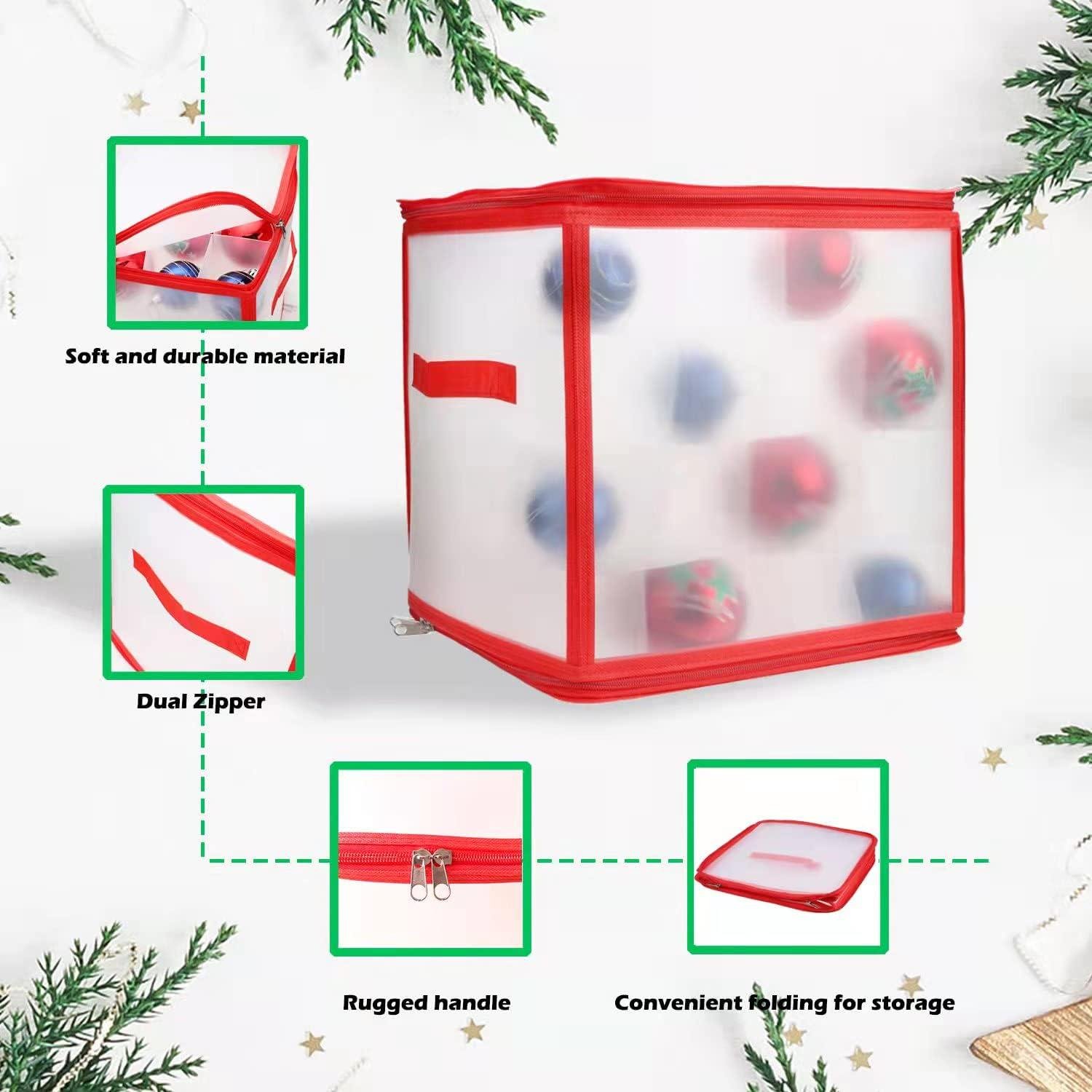 Органайзер для новорічних іграшок до 7,5 см 64 комірки (20298) - фото 14