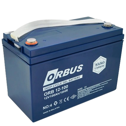 Аккумуляторная батарея ORBUS CG12100 100 Ah 12V с технологией AGM (30359679)