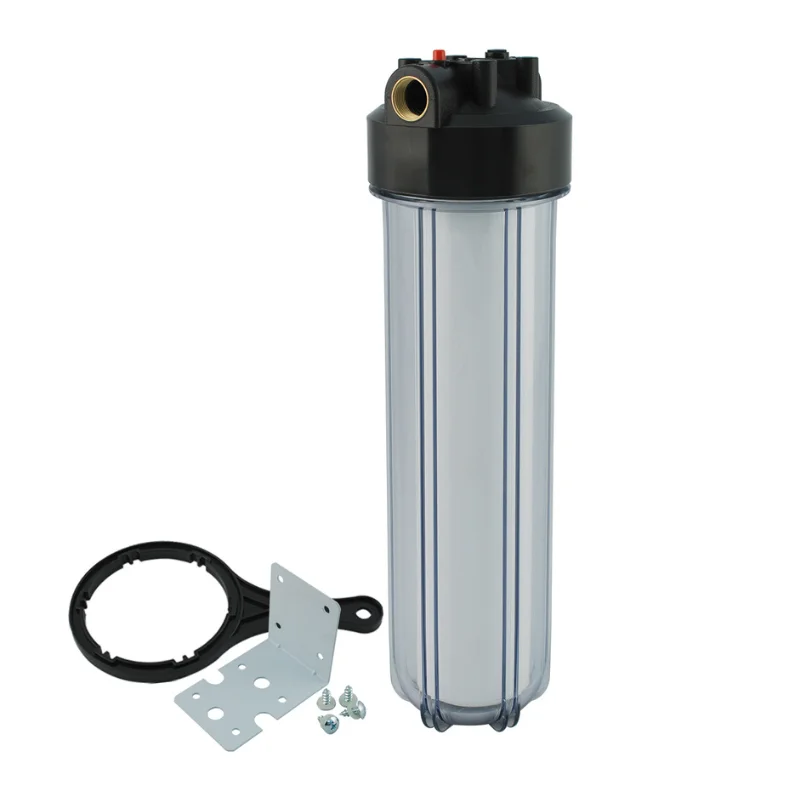 Корпус магистрального фильтра RAIFIL BB20 1" Прозрачный (29871262)