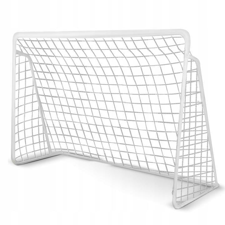 Ворота большие переносные футбольные Neo-Sport NS-496 300х200х90 см Белый
