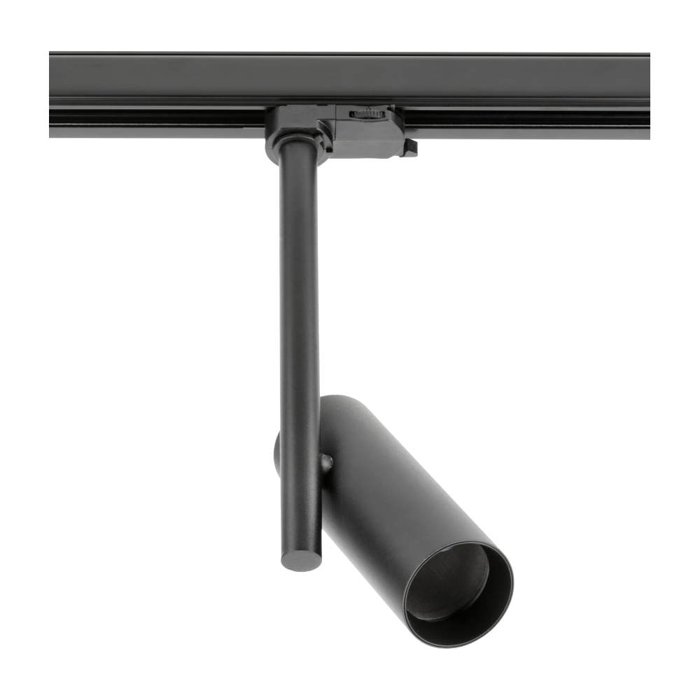 Светильник трековый GTV GROSSO GU10 круглый 20 Вт AC220-240V 50-60 Гц IP20 IK08 Черный (27729427)