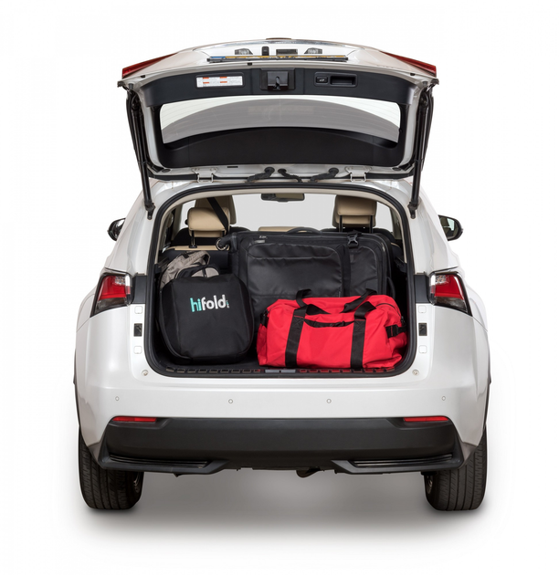 Рюкзак Hifold з широким отвором та двосторонньою застібкою Чорний (HF03-GL/BAG) - фото 2 Рюкзак Hifold з широким отвором та двосторонньою застібкою Чорний (HF03-GL/BAG) - фото 2