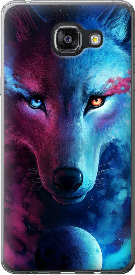 Чехол на Samsung Galaxy A5 (2016) A510F Арт-волк (3999u-158-42517)