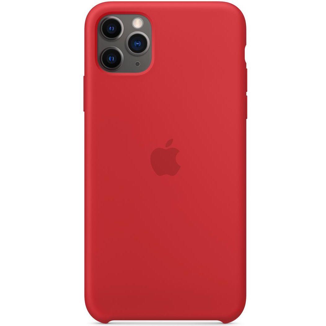 Силиконовый чехол накладка Apple Silicone Case for iPhone 11 Pro Max, Red (HC)