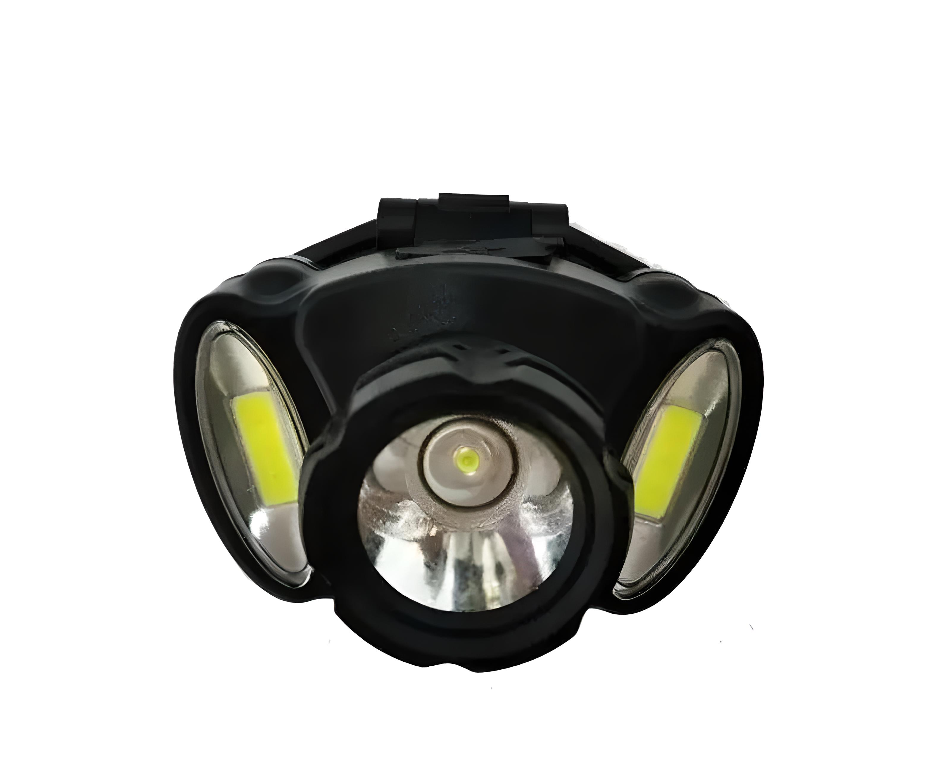 Ліхтар Bailong BL-C936 налобний на батарейках Чорний (C936I)