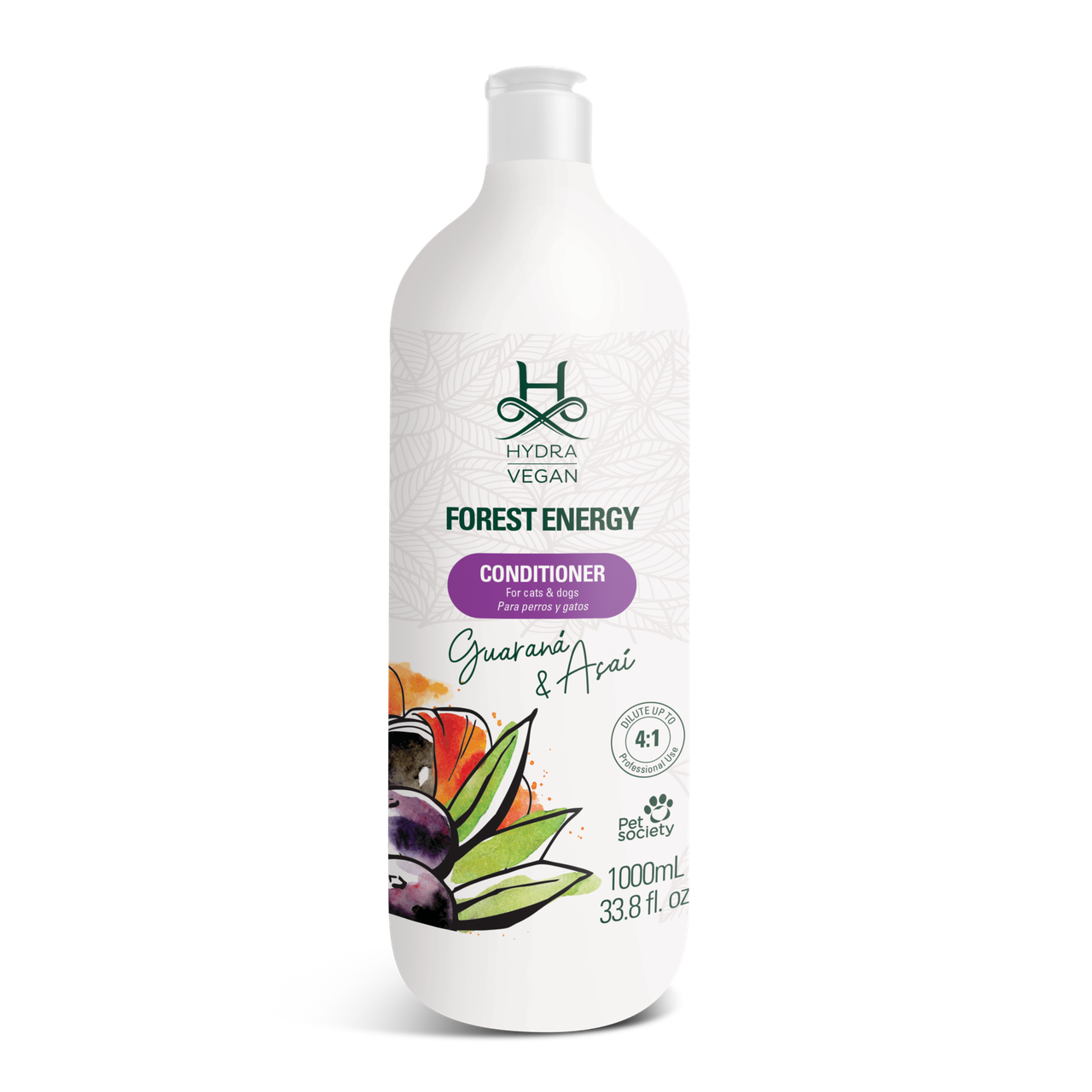 Кондиционер для животных Hydra Vegan Forest Energy Conditioner Гуарана/Асаи 1 л (31285421) Кондиционер для животных Hydra Vegan Forest Energy Conditioner Гуарана/Асаи 1 л (31285421)