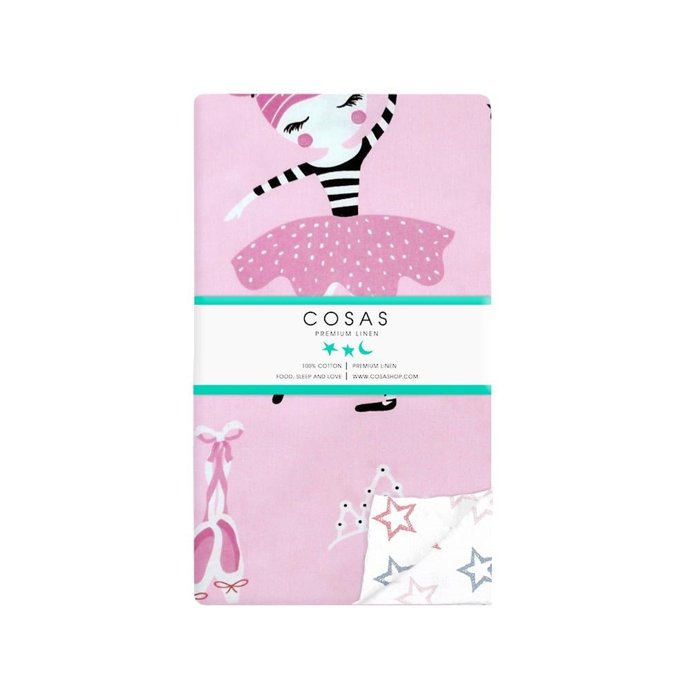 Пододеяльник Cosas детский Ballerina 110х140 см Rose (4822052044445)