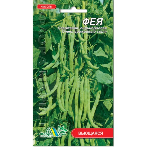 Семена фасоли спаржевая кудрявая Фея 4 г (26578)
