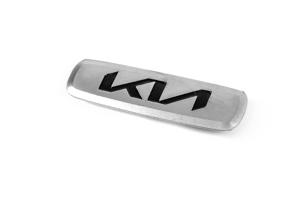 Шильдик для ковриков Digital Designs V-2 для KIA алюминий 1 шт. Серый (132644)