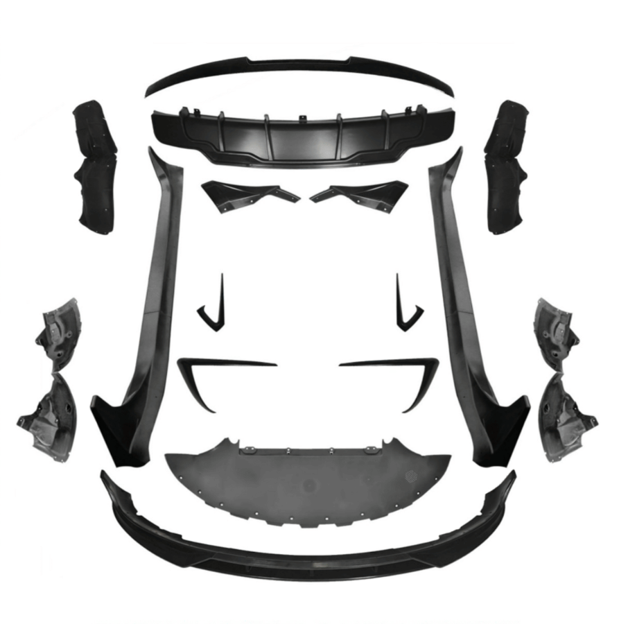 Комплект обвісів 1234 Upgrade 2017-2023 для Tesla Model 3 2017- рр. під фарбування (176889)