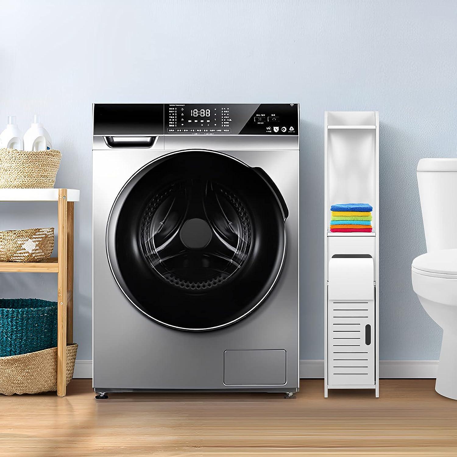 Этажерка для ванной комнаты Ejoyous напольная Белый - фото 6