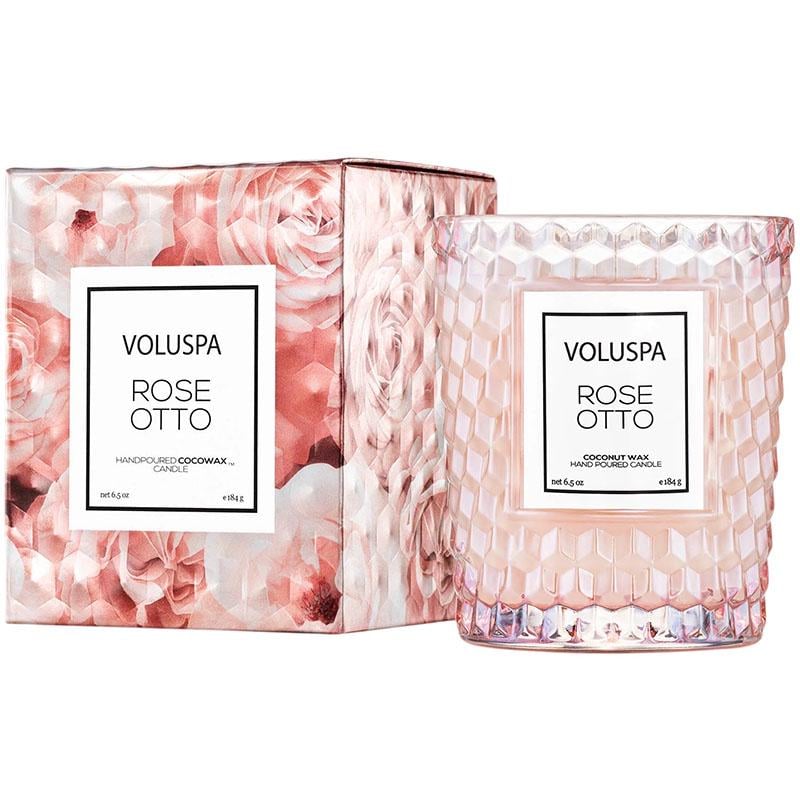 Свічка ароматична Voluspa Roses Rose Otto 184 г скляний стакан (111004542)