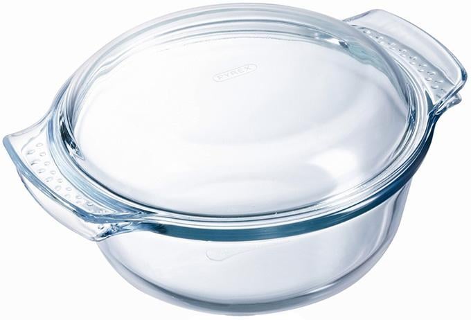 Кастрюля Pyrex Classic Easy Grip 3,5 л жаропрочное стекло (UK-118A000)