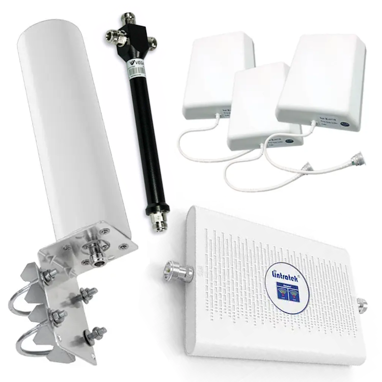 Комплект для підсилення зв'язку та інтернету Lintratek AA-23F-GDW всеспрямована антена/внутрішні антени 3 шт. (30394041)