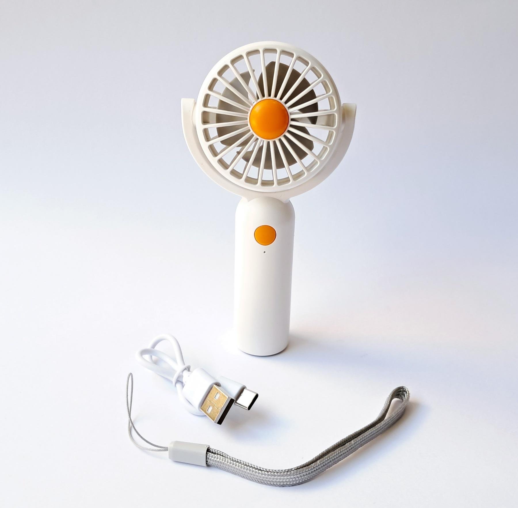 Вентилятор Fan аккумуляторный Белый (YS-4490)