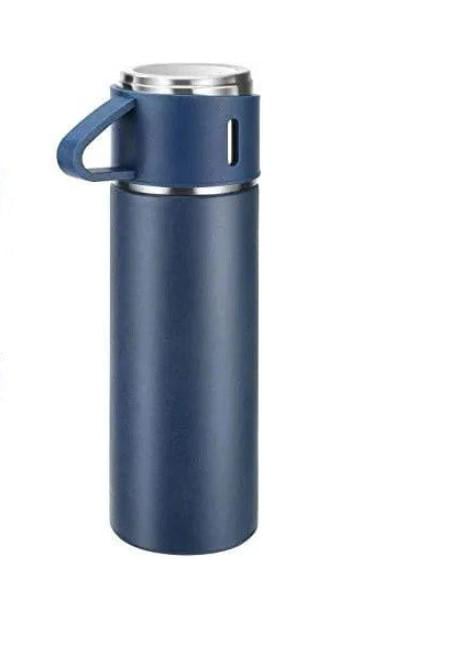 Термос Vacuum Flask Set з вакуумною ізоляцією 3 чашки 400 мл