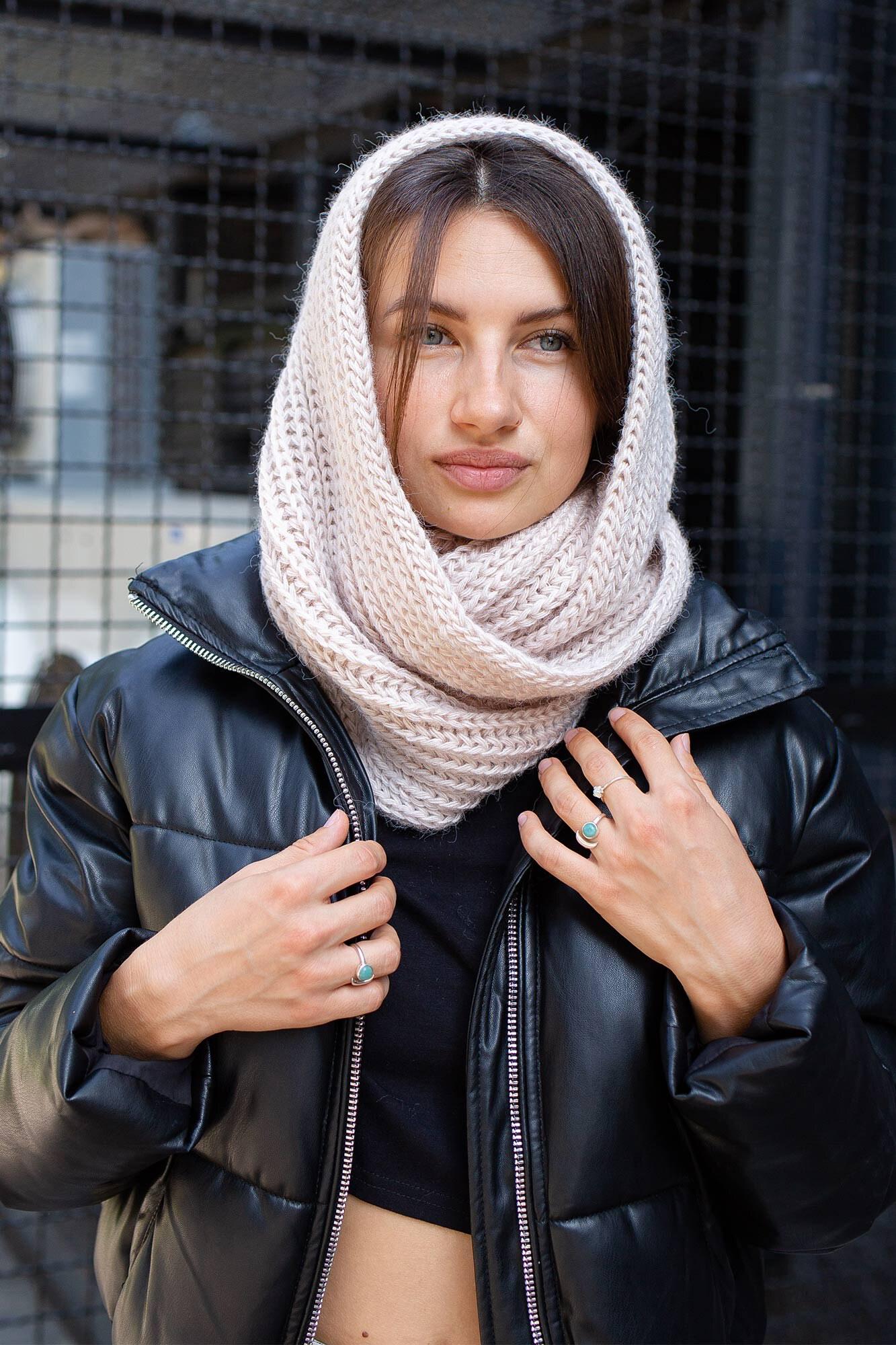 Шарф-хомут Without Scarf Woman Beige (8048335) - фото 4