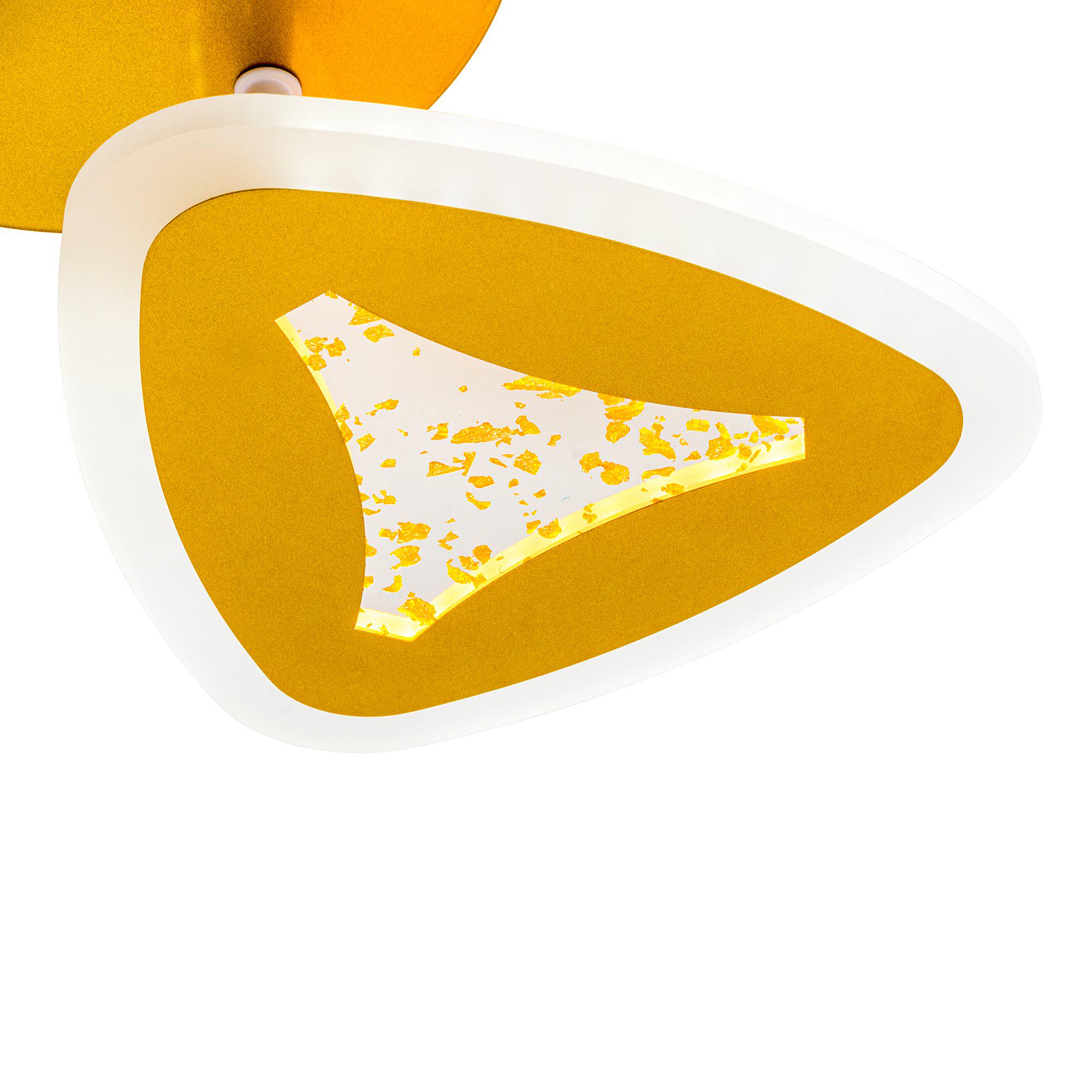 Люстра светодиодная с пультом Valeso V K39978-3 GD (000036415) - фото 10